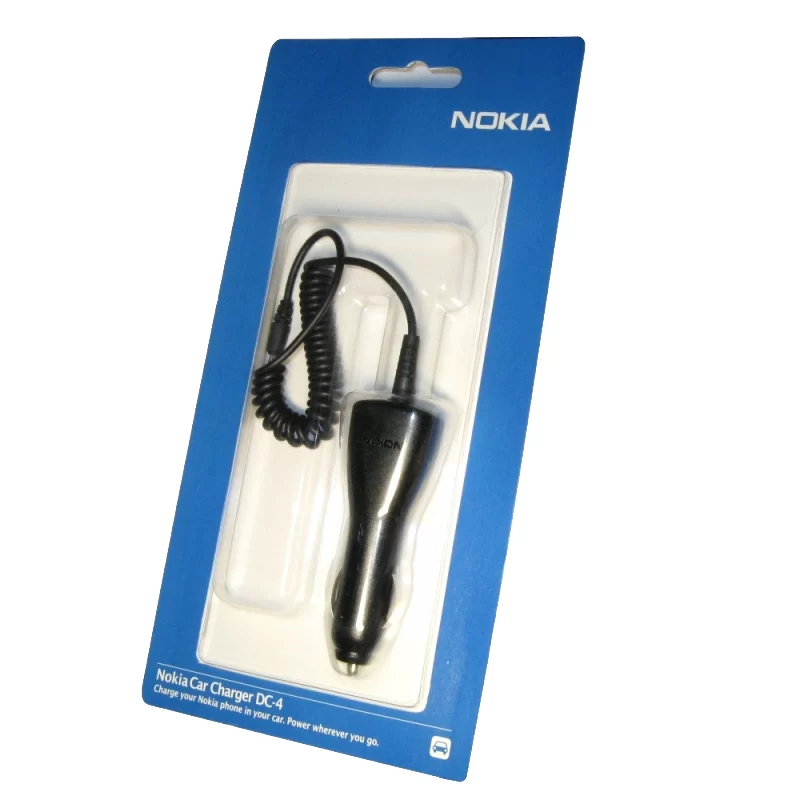ΦΟΡΤΙΣΤΗΣ ΑΥΤΟΚΙΝΗΤΟΥ NOKIA DC-4 6101/N90/N70/6111 890mA BLACK PACKING OR