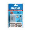 SANYO ΤΑΧΥΦΟΡΤΙΣΤΗΣ ΕΠΑΝΑΦΟΡΤΙΖΟΜΕΝΩΝ ΜΠΑΤΑΡΙΩΝ AA/AAA+ 4 MQR02-E-4 HR06/AA 2500mAh