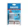 SANYO ΤΑΧΥΦΟΡΤΙΣΤΗΣ ΕΠΑΝΑΦΟΡΤΙΖΟΜΕΝΩΝ ΜΠΑΤΑΡΙΩΝ AA/AAA+ 4 MQR02-E-4 HR06/AA 2500mAh