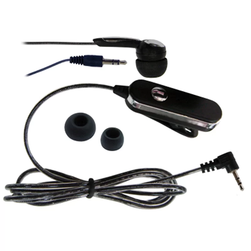 HANDS FREE SHARP GX10/GX20 ROPE VOLTE-TEL VT607+VT014 ON/OFF 2pcs BLACK