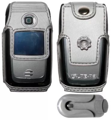 VOLTE-TEL ΘΗΚΗ NOKIA 6125 ΠΕΡΙΣΤΡΕΦΟΜΕΝΟ CLIP SILVER