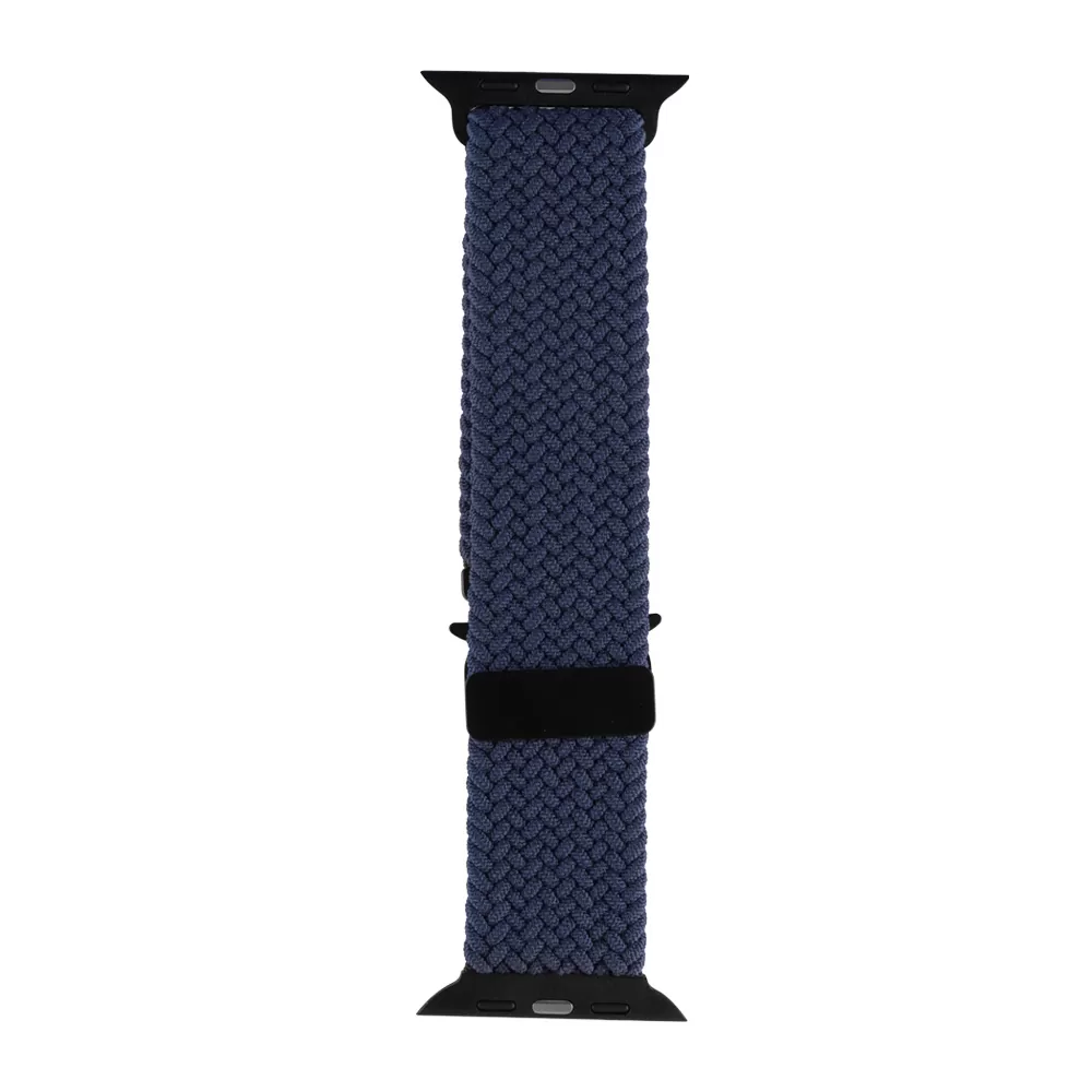 VOLTE-TEL VT144 ΛΟΥΡΑΚΙ ΡΟΛΟΓΙΟΥ ΣΥΜΒΑΤΟ ΜΕ APPLE WATCH 42/44/45/46/49mm BRAIDED PARACHUTE BUCKLE BLUE - Image 3