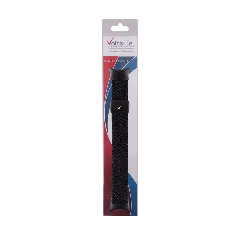 VOLTE-TEL VT148 ΛΟΥΡΑΚΙ ΡΟΛΟΓΙΟΥ XIAOMI SMART BAND 8/ 9/ 10 BRAIDED MAGNETIC BUCKLE BLACK - Image 2