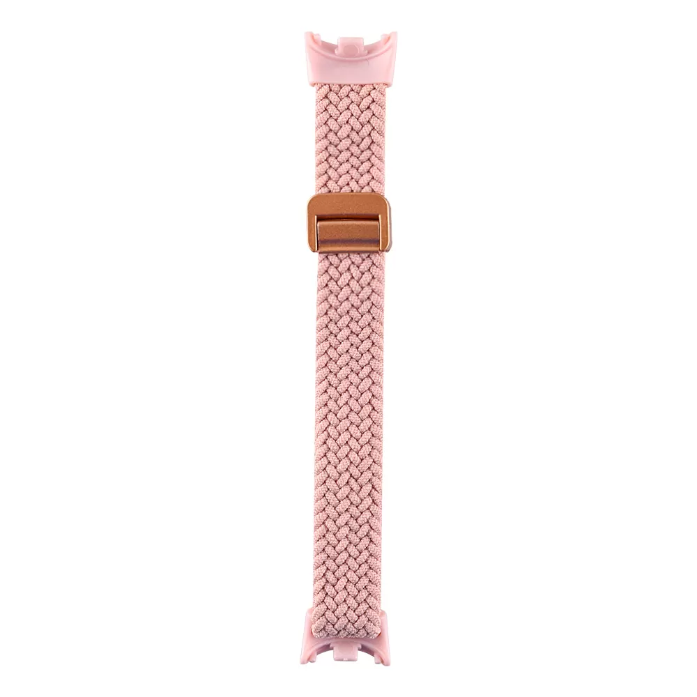 VOLTE-TEL VT148 ΛΟΥΡΑΚΙ ΡΟΛΟΓΙΟΥ XIAOMI SMART BAND 8/ 9/ 10 BRAIDED MAGNETIC BUCKLE PINK - Image 3