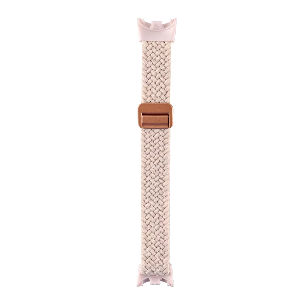 VOLTE-TEL VT148 ΛΟΥΡΑΚΙ ΡΟΛΟΓΙΟΥ XIAOMI SMART BAND 8/ 9/ 10 BRAIDED MAGNETIC BUCKLE WHITE - Image 3
