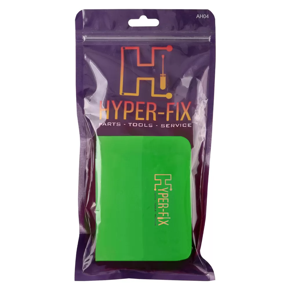 HYPER-FIX ΕΥΚΑΜΠΤΗ ΣΠΑΤΟΥΛΑ ΣΙΛΙΚΟΝΗΣ ΓΙΑ FILM ΚΑΙ TEMPERED GLASS MEDIUM (10x7,5CM) ΠΡΑΣΙΝΟ - Image 2