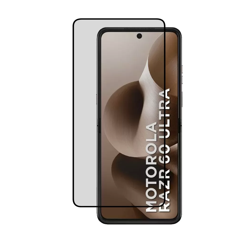IDOL 1991 PRIVACY ANTISPY TEMPERED GLASS MOTOROLA MOTO RAZR 60 ULTRA 5G 7.0in 9H 0.25mm 3D SEMI CURVED EDGE GLUE BLACK - Image 6