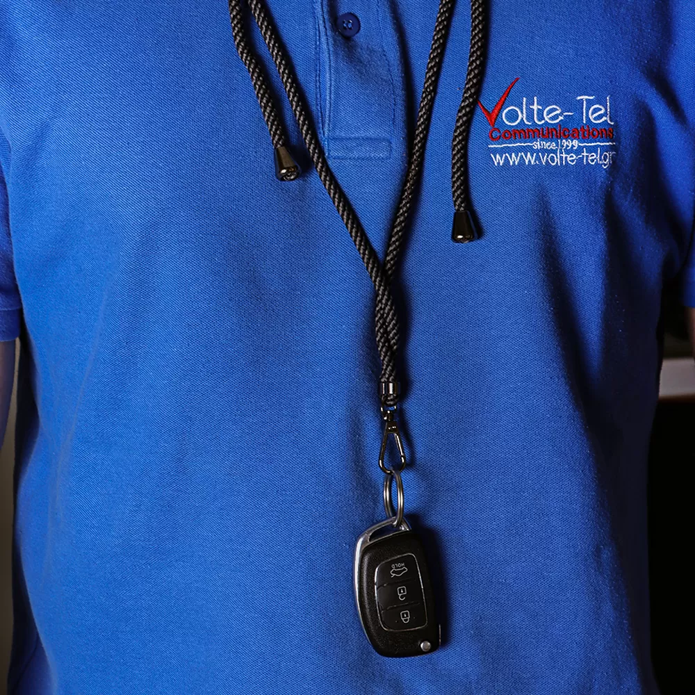 VOLTE-TEL NECK STRAP - ΛΟΥΡΑΚΙ ΛΑΙΜΟΥ ΓΙΑ ΘΗΚΕΣ ΡΑΦ - AIR FORCE BLUE VT40 - Image 6
