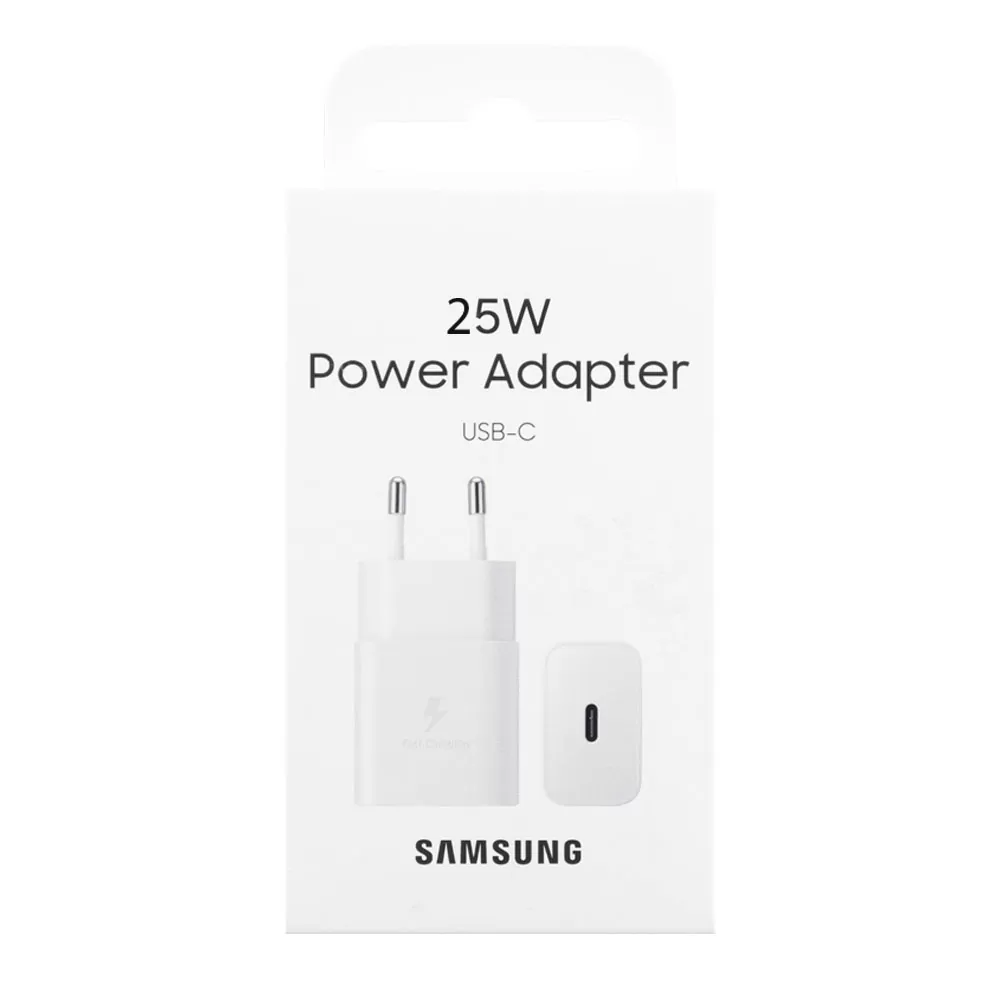 TRAVEL SAMSUNG EP-T2510NWEGEU GAN PD 3.0 TYPE C 5V 3A/9V 2.77A 25W WHITE PACKING OR - Image 2