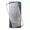 IDOL 1991 GLAMOUR TEMPERED GLASS MOTOROLA EDGE 60 5G 6.67in 9H 0.30mm FULL COVER 3D EDGE GLUE FINGER UNLOCK BLACK