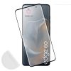 IDOL 1991 GLAMOUR TEMPERED GLASS MOTOROLA EDGE 60 5G 6.67in 9H 0.30mm FULL COVER 3D FULL GLUE FINGER UNLOCK BLACK+SQUEEZY CARD