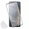 IDOL 1991 GLAMOUR TEMPERED GLASS MOTOROLA EDGE 60 5G 6.67in 9H 0.30mm FULL COVER 3D FULL GLUE FINGER UNLOCK BLACK+SQUEEZY CARD