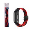 VOLTE-TEL VT148 ΛΟΥΡΑΚΙ ΡΟΛΟΓΙΟΥ XIAOMI SMART BAND 8/ 9/ 10 BRAIDED MAGNETIC BUCKLE BLACK-RED