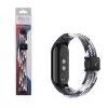 VOLTE-TEL VT148 ΛΟΥΡΑΚΙ ΡΟΛΟΓΙΟΥ XIAOMI SMART BAND 8/ 9/ 10 BRAIDED MAGNETIC BUCKLE BLACK-WHITE