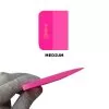 HYPER-FIX ΕΥΚΑΜΠΤΗ ΣΠΑΤΟΥΛΑ ΣΙΛΙΚΟΝΗΣ ΓΙΑ FILM ΚΑΙ TEMPERED GLASS MEDIUM (10x7,5CM) ΡΟΖ