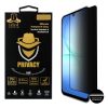 IDOL 1991 PRIVACY ANTISPY TEMPERED GLASS SAMSUNG A17 4G A175/A17 5G A176/M17 5G M176 6.7in 9H 0.25mm SEMI CURVED FULL GLUE BLACK