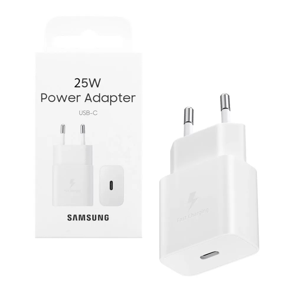 TRAVEL SAMSUNG EP-T2510NWEGEU GAN PD 3.0 TYPE C 5V 3A/9V 2.77A 25W WHITE PACKING OR