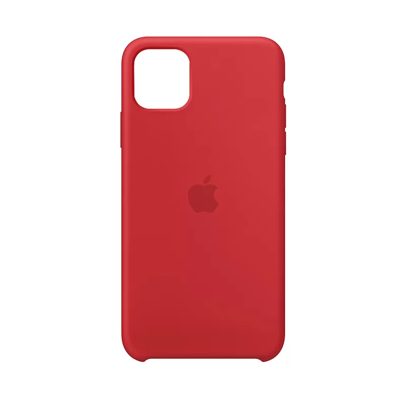 ΘΗΚΗ IPHONE 11 PRO MAX MWYV2ZM/A SILICONE COVER RED PACKING OR - Image 2