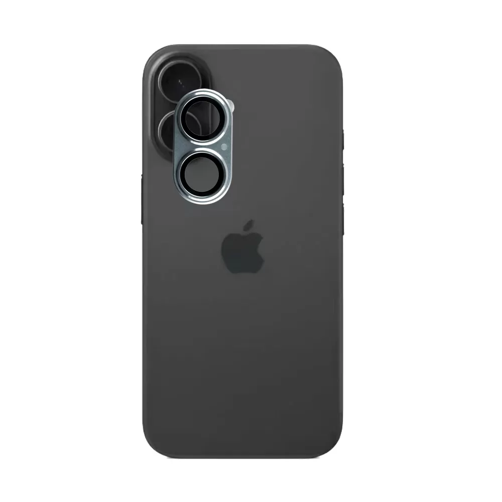 VOLTE-TEL CAMERA GLASS COVER IPHONE 17 6.3in 9H 0.30MM 3D AR ALUMINIUM-ELECTROPLATING FRAME BLUE - Image 5