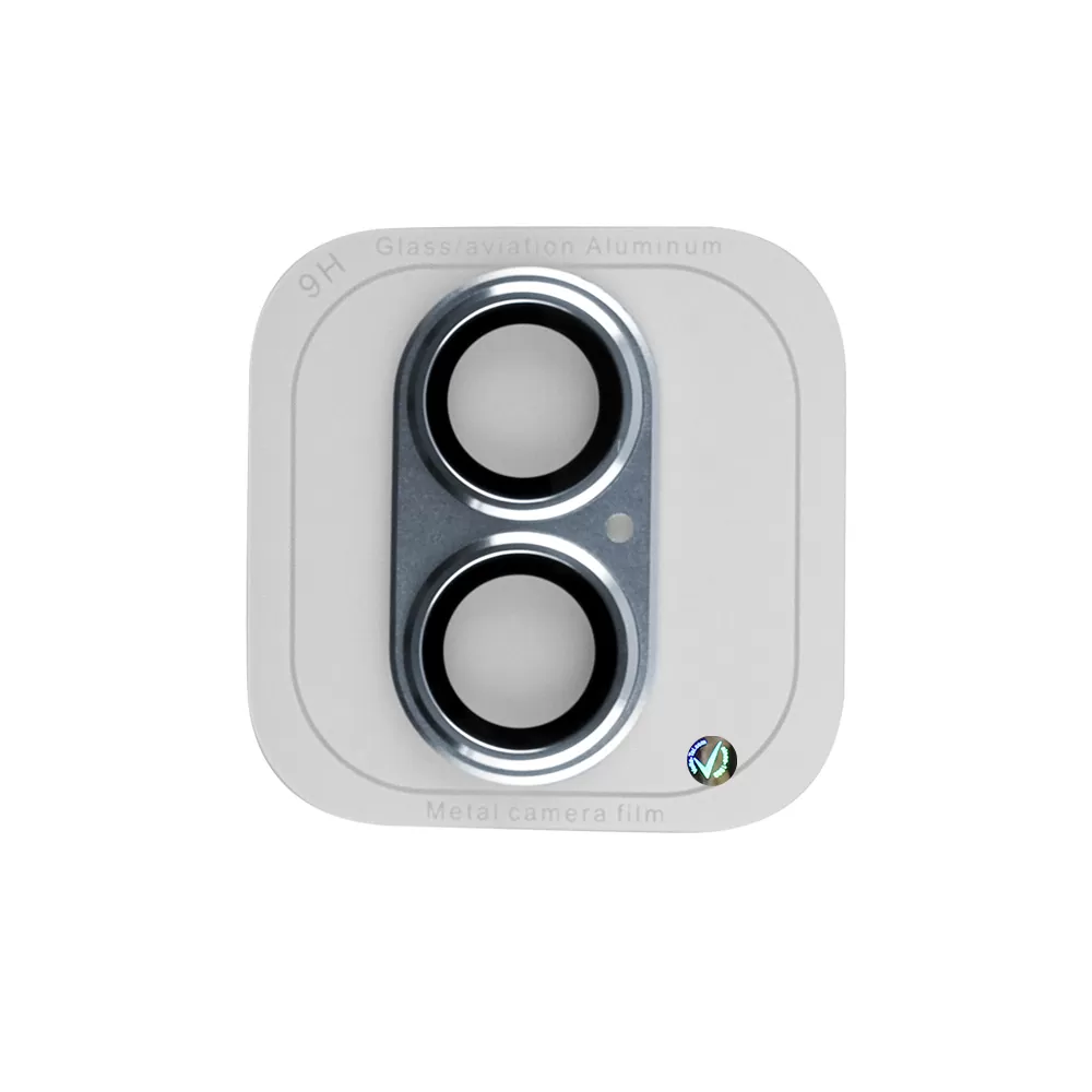 VOLTE-TEL CAMERA GLASS COVER IPHONE 17 6.3in 9H 0.30MM 3D AR ALUMINIUM-ELECTROPLATING FRAME BLUE - Image 4
