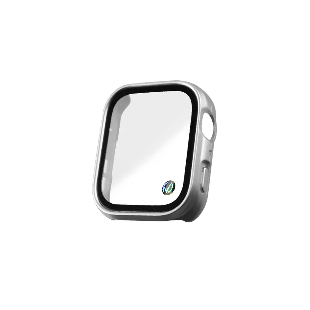VOLTE-TEL PC EDGE COVER TEMPERED GLASS HUAWEI WATCH FIT 4 1.82in 9H 0.30mm WITH KEY 3D FULL GLUE FULL COVER SILVER - Image 4