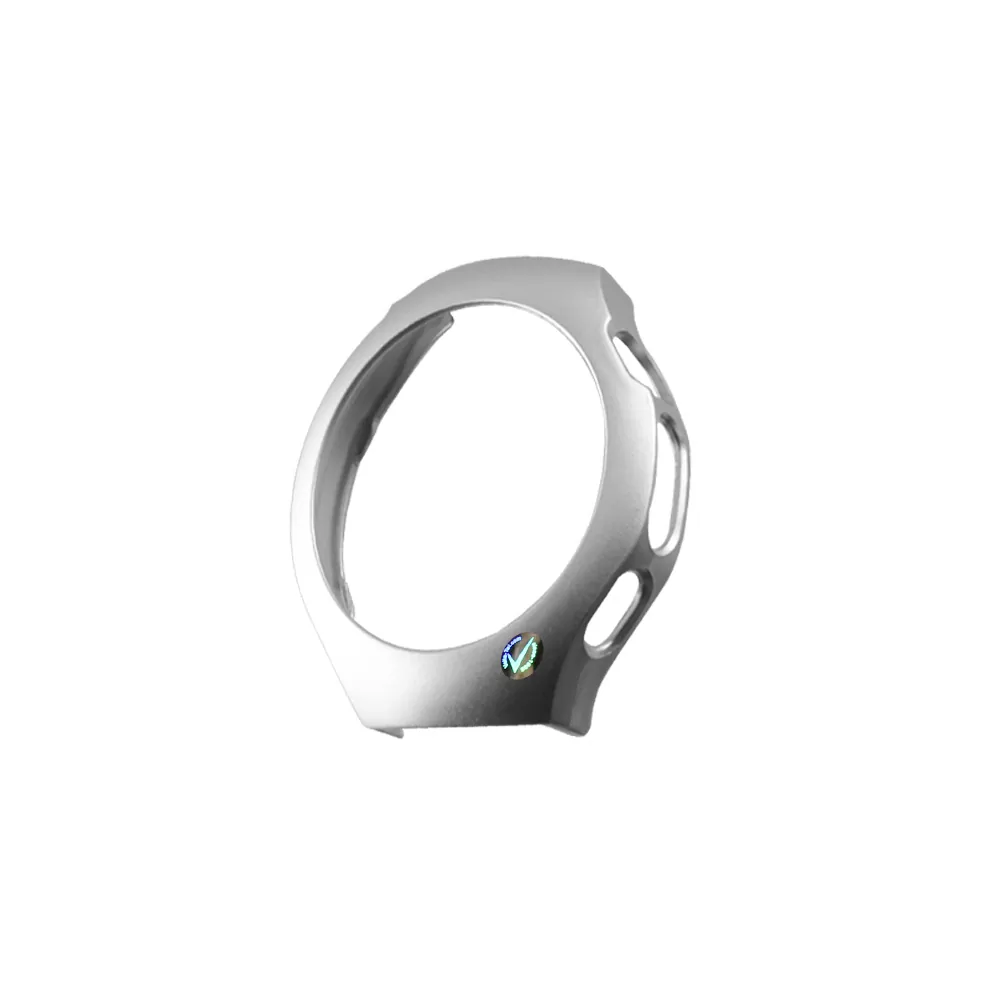 VOLTE-TEL PC EDGE COVER HUAWEI WATCH 5 42mm 1.38in 9H 0.30mm WITH KEY 3D SILVER - Image 4