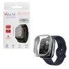 VOLTE-TEL TEMPERED GLASS AMAZFIT BIP 6 46mm 1.97in 9H 0.30mm EDGE WITH KEY 3D FULL COVER SILVER
