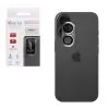 VOLTE-TEL CAMERA GLASS COVER IPHONE 17 6.3in 9H 0.30MM 3D AR ALUMINIUM-ELECTROPLATING FRAME SILVER