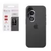 VOLTE-TEL CAMERA GLASS COVER IPHONE 17 6.3in 9H 0.30MM 3D AR ALUMINIUM-ELECTROPLATING FRAME PURPLE