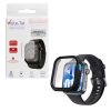 VOLTE-TEL PC EDGE COVER TEMPERED GLASS HUAWEI WATCH FIT 4 1.82in 9H 0.30mm WITH KEY 3D FULL GLUE FULL COVER BLACK