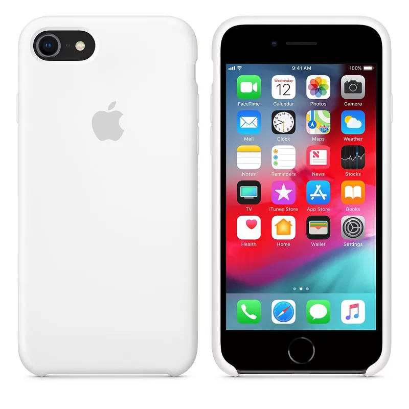 ΘΗΚΗ IPHONE 8/7 MQGL2ZM/A SILICONE COVER WHITE PACKING OR