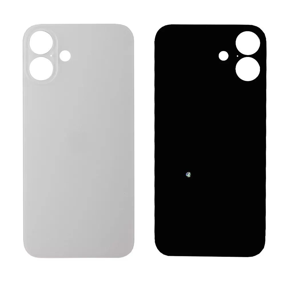 FOR IPHONE 16 PLUS BATTERY COVER WHITE 3P OR
