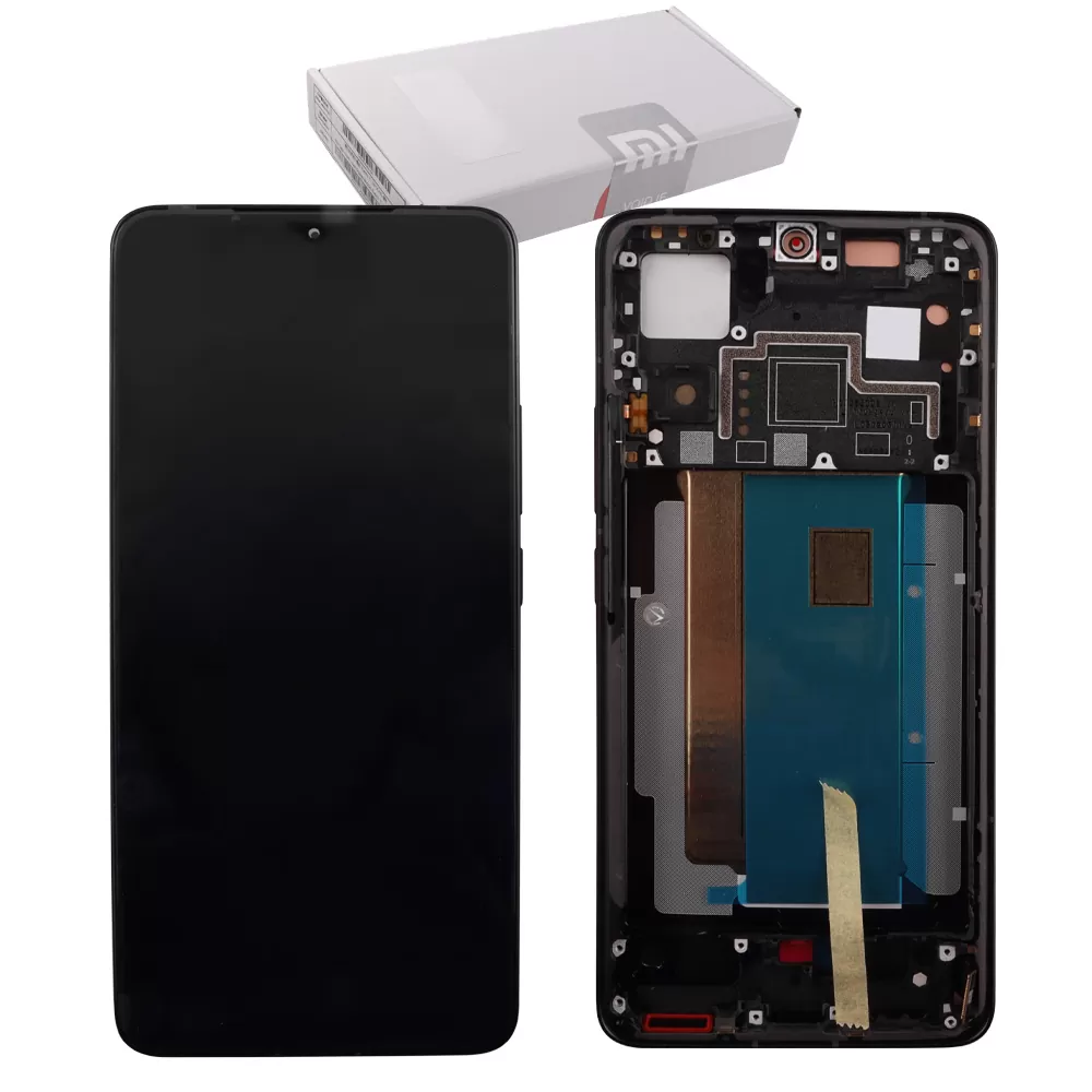XIAOMI POCO F6 PRO ΟΘΟΝΗ AMOLED + TOUCH SCREEN + LENS + FRAME 5600160N1100 BLACK ORIGINAL SERVICE PACK