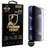 IDOL 1991 PREMIUM PRIVACY ANTISPY TEMPERED GLASS XIAOMI 17 PRO MAX 5G 6.9in 9H 0.25mm SEMI CURVED FULL GLUE BLACK