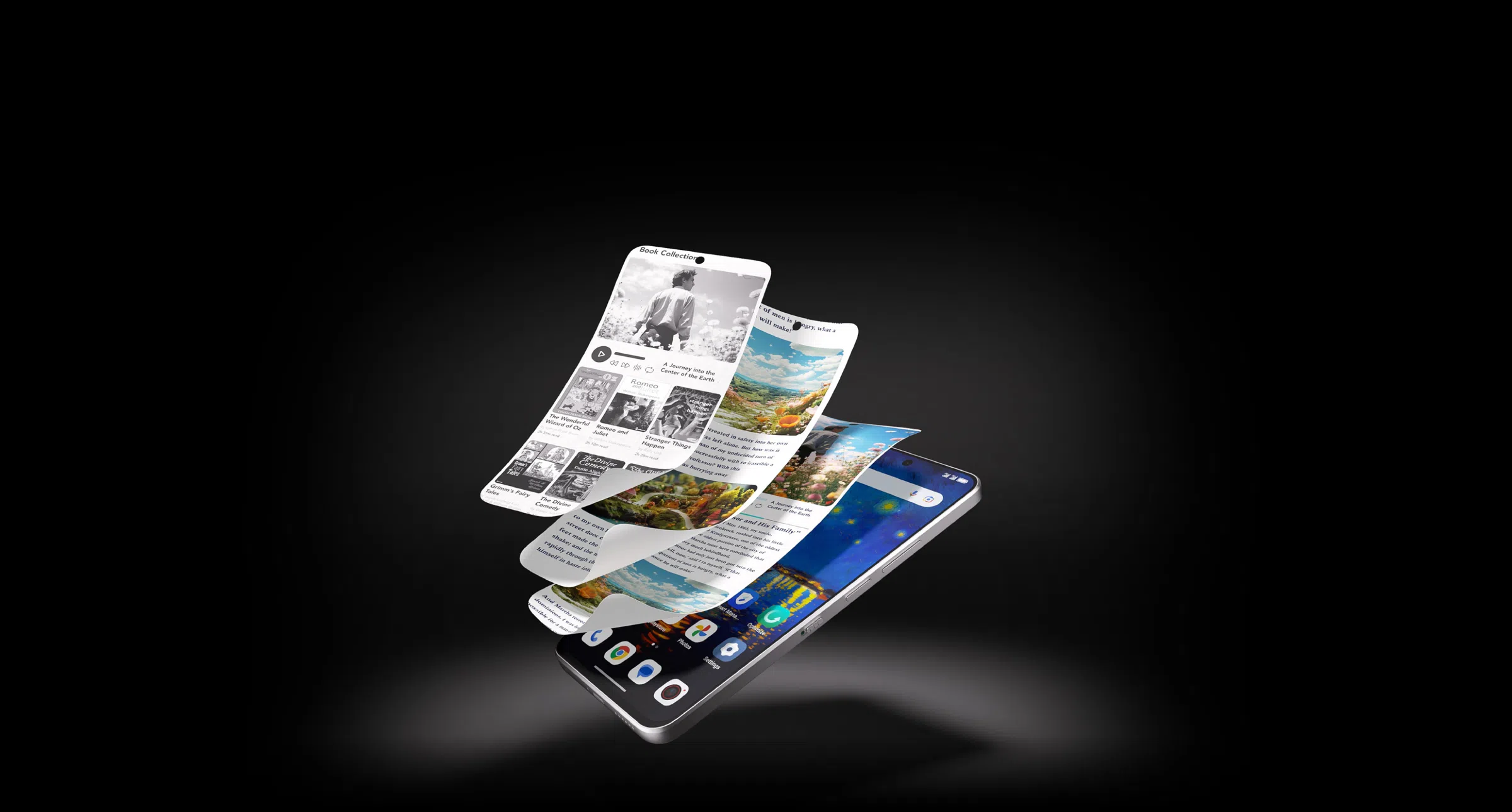 Εικόνα του ΚΙΝΗΤΟ TCL NXTPAPER 60 ULTRA (T951K) 5G 7.2'' 12GB/256GB DUAL SIM NFC NEBULA BLACK GR
