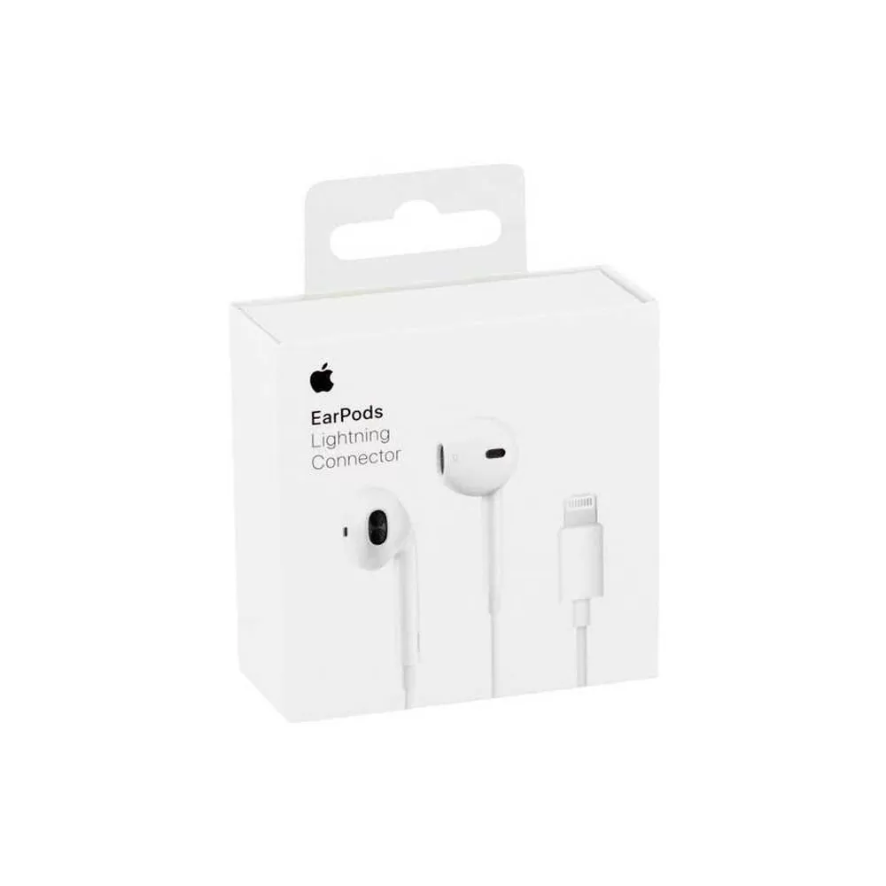 APPLE HANDS FREE STEREO MWTY3ZM/A A1748 EARPODS WITH LIGHTNING WHITE PACKING OR - Image 3