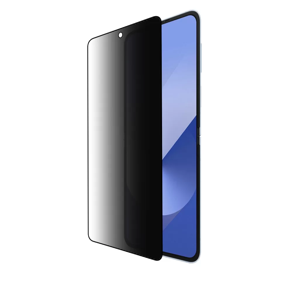 IDOL 1991 PRIVACY ANTISPY TEMPERED GLASS SAMSUNG Z FLIP 7 5G 6.9in 9H 0.25mm SEMI CURVED FULL GLUE BLACK - Image 7