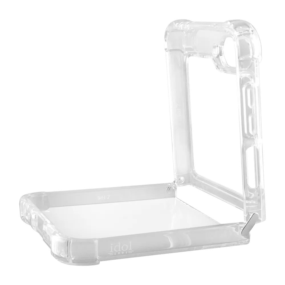 IDOL 1991 ANTISHOCK AIR TPU ΘΗΚΗ SAMSUNG Z FLIP 6 5G F741/Z FLIP 7 FE 5G F761 6.7in  WITH METAL HINGE CAMERA GUARD ΔΙΑΦΑΝΗ - Image 3