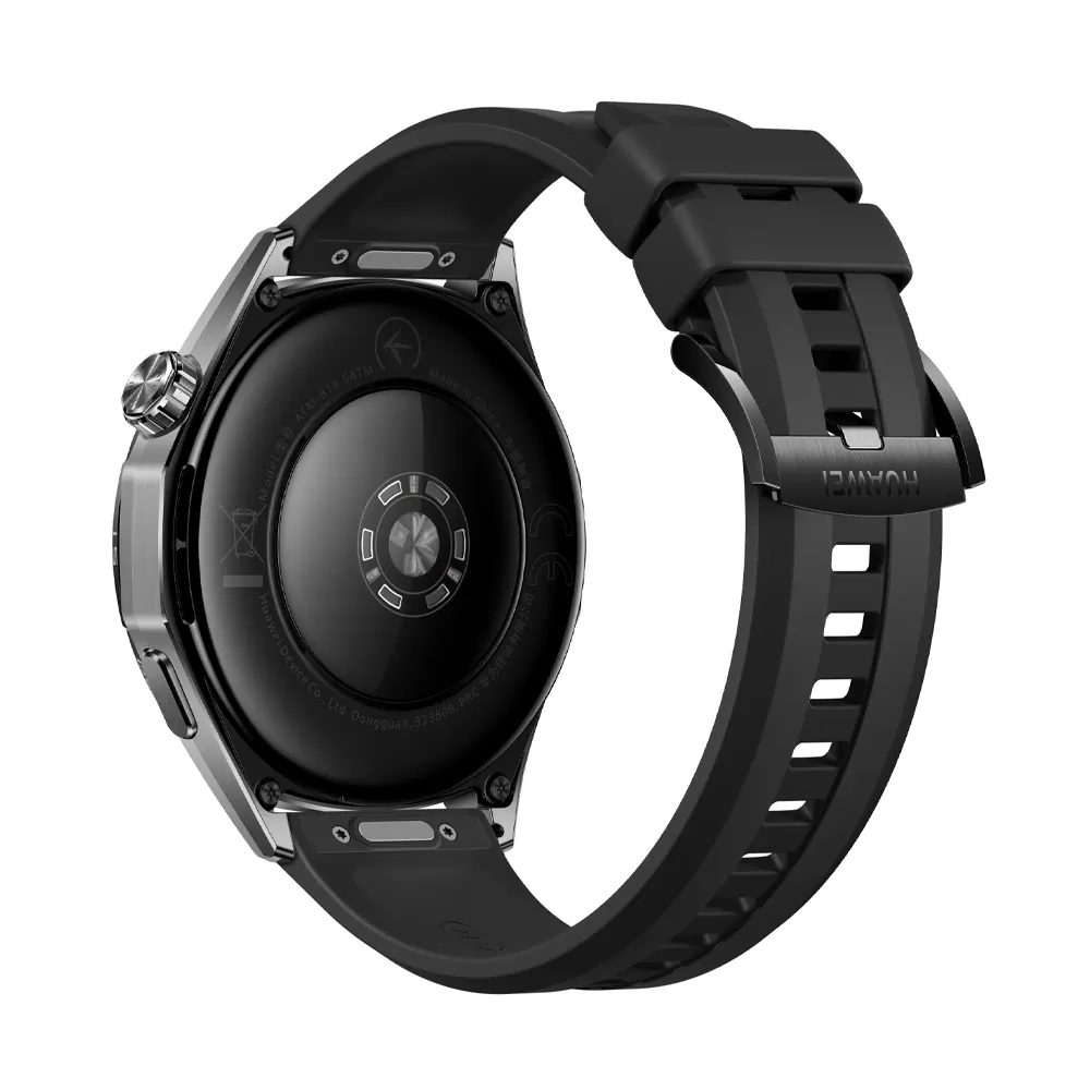 SMART WATCH HUAWEI GT 6 46MM 1.47in 55020FTX ΑΔΙΑΒΡΟΧΟ (BLACK FLUOROELASTOMER STRAP) GR - Image 2