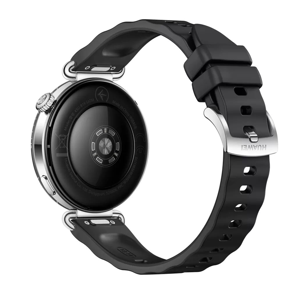 SMART WATCH HUAWEI GT 6 41MM 1.32in 55020FTR ΑΔΙΑΒΡΟΧΟ (BLACK FLUOROELASTOMER STRAP) GR - Image 2