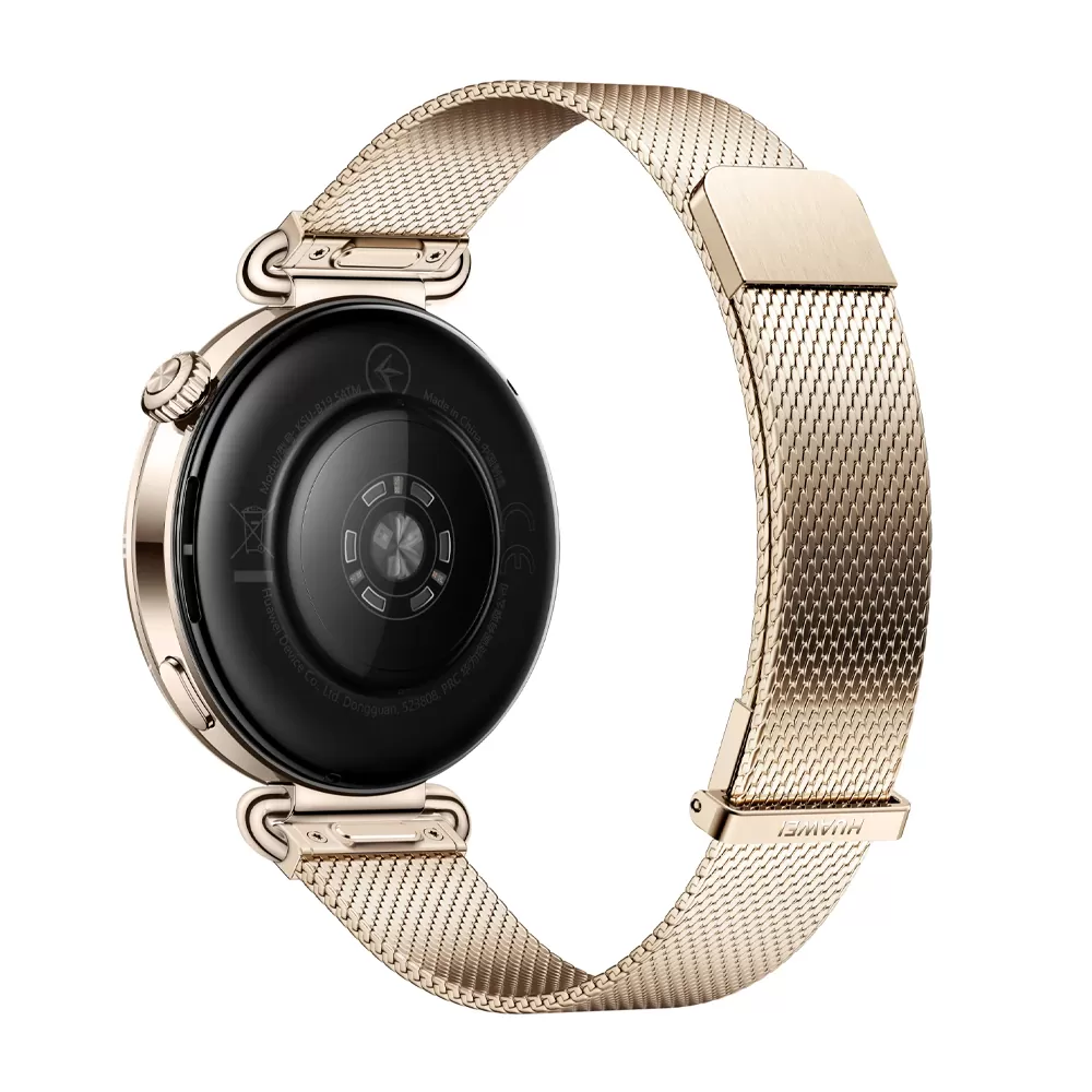 SMART WATCH HUAWEI GT 6 41MM 1.32in 55020FTP ΑΔΙΑΒΡΟΧΟ (GOLD MILANESE STRAP) GR - Image 2