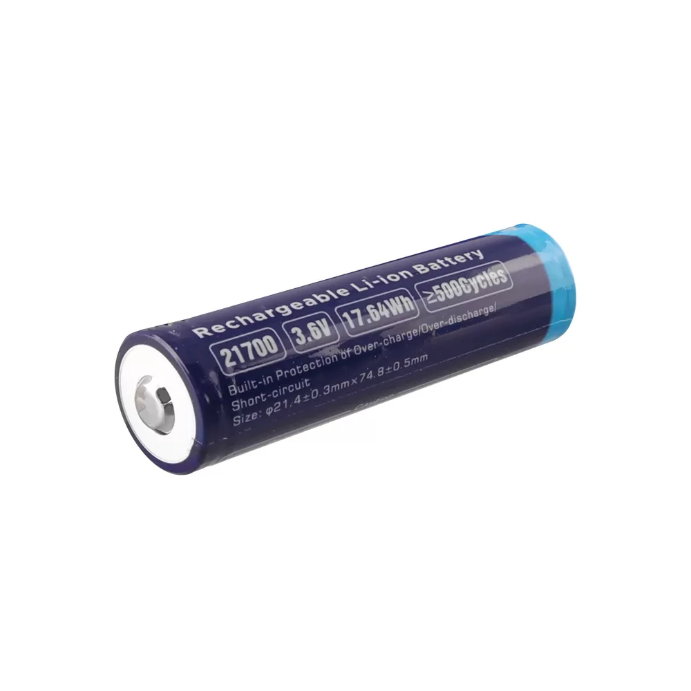 XTAR ΜΠΑΤΑΡΙΑ ΕΠΑΝΑΦΟΡΤΙΖΟΜΕΝΗ ΛΙΘΙΟΥ 21700 3.6V 4900mAh Li-ion ΜΕ ΠΡΟΣΤΑΣΙΑ - Image 3