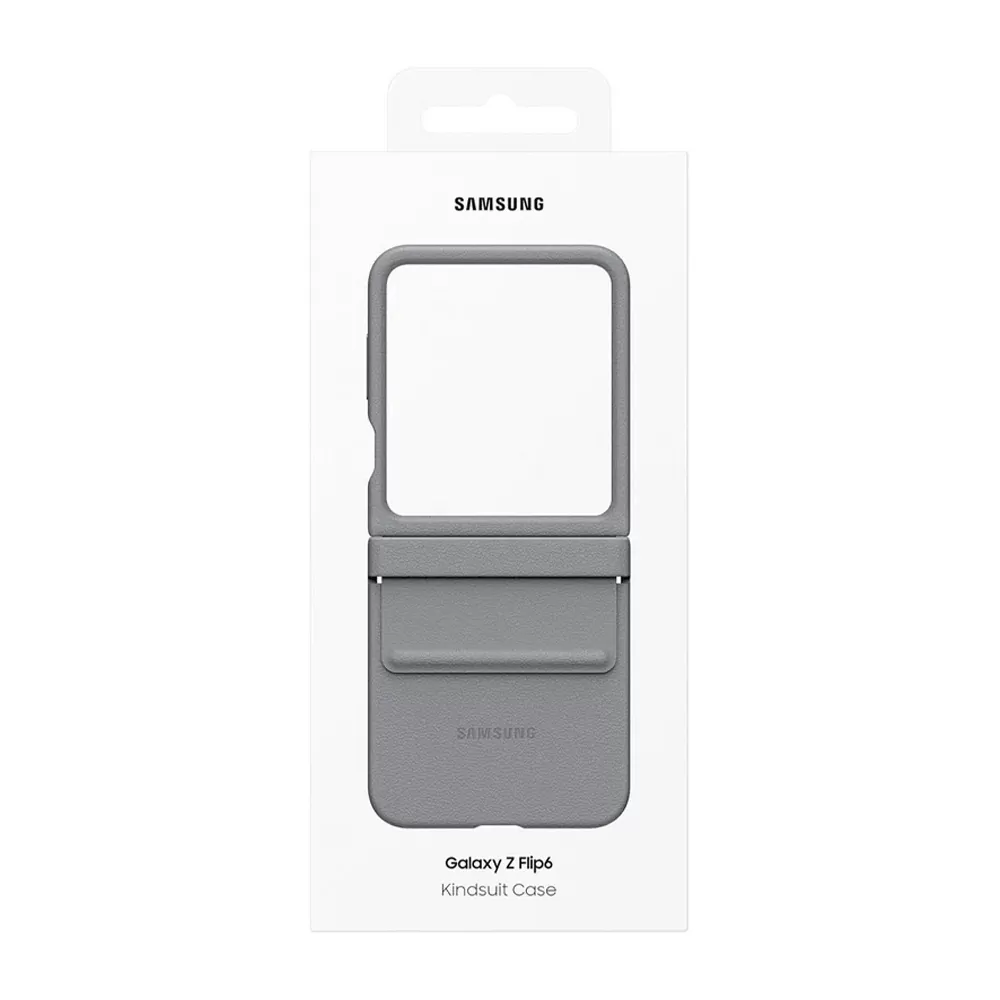 ΘΗΚΗ SAMSUNG Z FLIP 7 FE 5G F761/Z FLIP 6 5G F741 KINDSUIT CASE EF-VF741PJEGWW GRAY PACKING OR - Image 2