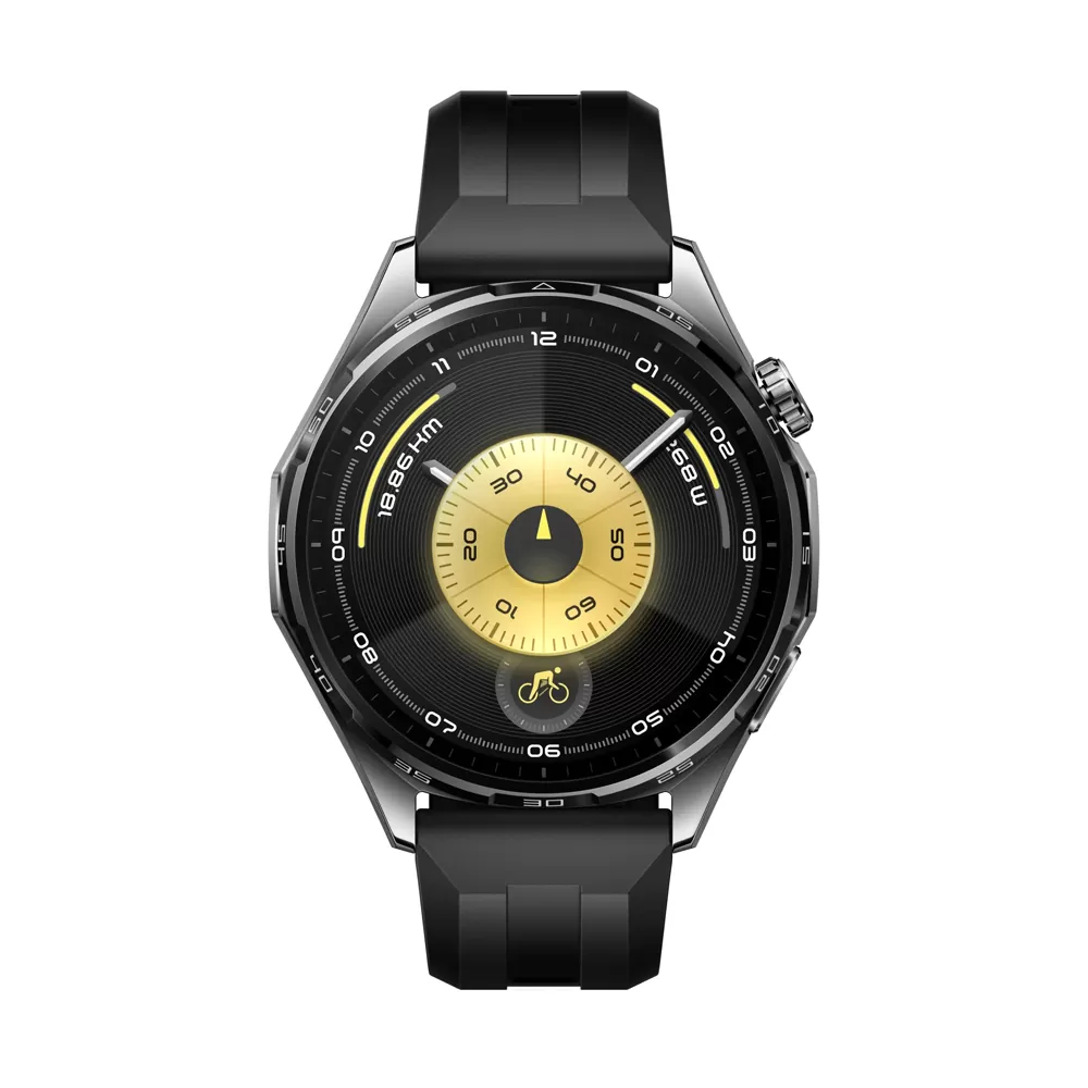 SMART WATCH HUAWEI GT 6 46MM 1.47in 55020FTX ΑΔΙΑΒΡΟΧΟ (BLACK FLUOROELASTOMER STRAP) GR
