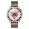 SMART WATCH HUAWEI GT 6 46MM 1.47in 55020FTW ΑΔΙΑΒΡΟΧΟ (GREY LEATHER STRAP) GR