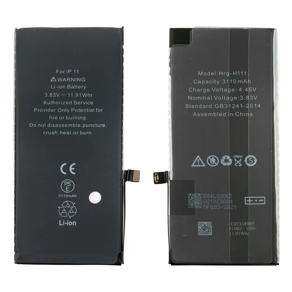 ΜΠΑΤΑΡΙΑ IPHONE 11 2019 6.1" 3110 mAh Li-ion