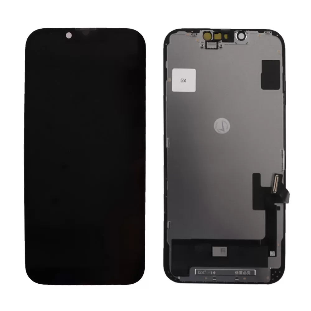 IPHONE 14 ΟΘΟΝΗ + TOUCH + LENS GX HARD OLED BLACK