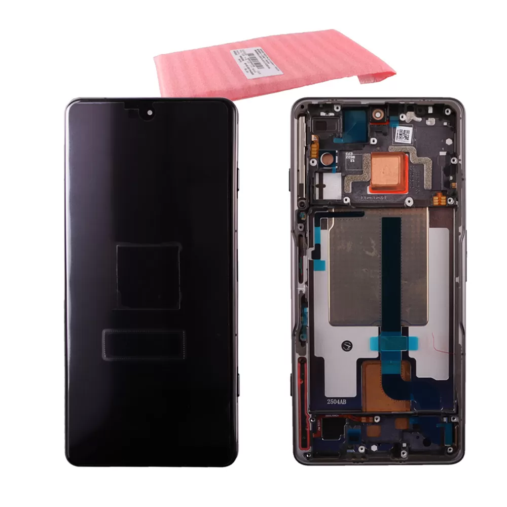 XIAOMI POCO F4 GT ΟΘΟΝΗ AMOLED + TOUCH SCREEN + LENS + FRAME 5600090L1000 BLACK ORIGINAL SERVICE PACK