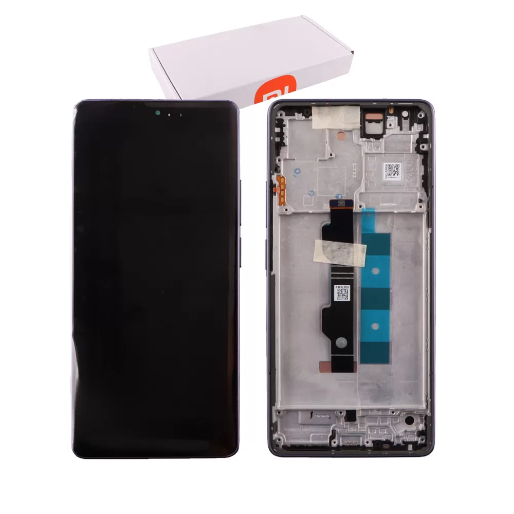 XIAOMI REDMI NOTE 13 PRO 4G/POCO M6 PRO 4G ΟΘΟΝΗ + TOUCH SCREEN + LENS + FRAME 5600020N6P00 PURPLE ORIGINAL SERVICE PACK