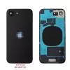 FOR IPHONE 16E BATTERY COVER+ CAMERA LENS+ METAL PLATE+ ΑΥΤΟΚΟΛΛΗΤΗ ΤΑΙΝΙΑ ΑΔΙΑΒΡΟΧΟΠΟΙΗΣΗΣ BLACK